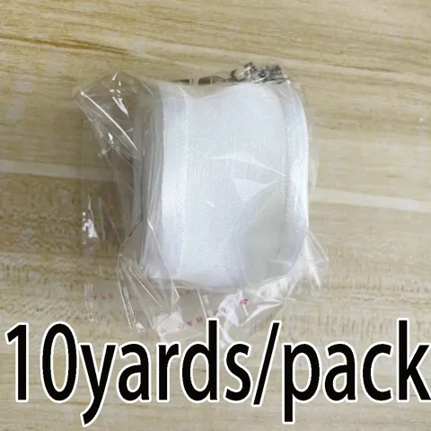 Wide Sheer Ribbon Translucent Polyester Ribbon For Gift Box Packaging Flower Bouquet Decor Wedding Party Crafts