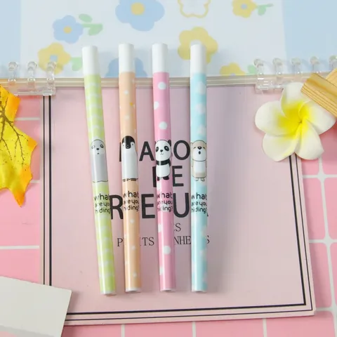 Cartoon Resin Mechanical Pencil Lead Refills 0.5mm HB Cute Animal Pattern Student Stationery Accessory School Office Graphite Lead