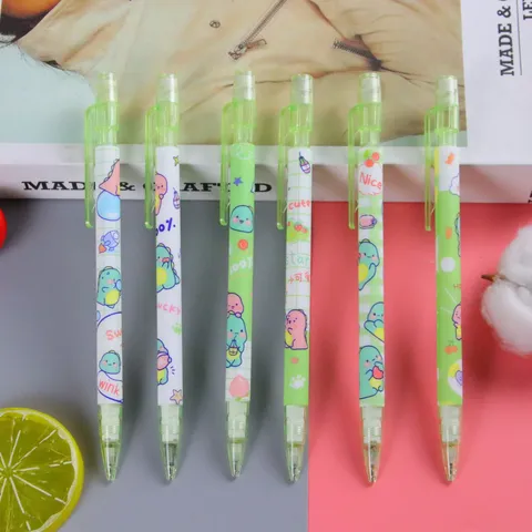 Niedliche Dinosaurier Druckbleistift 0.5mm Nachfüllbare Bleistifte Für Schüler Schreiben Schule Bürobedarf Cartoon Schreibwaren