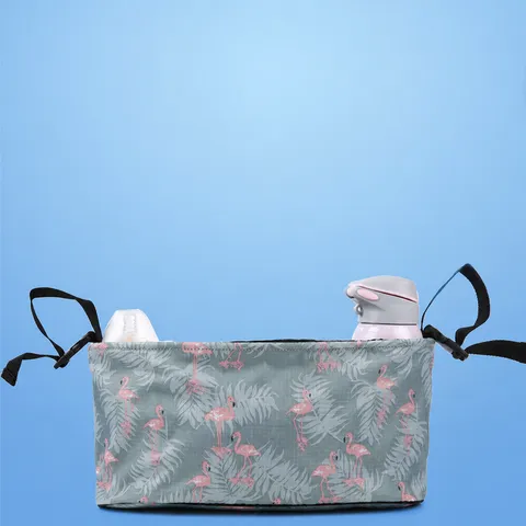 Baby Stroller Organizer Bag Multi-Functional Waterproof Oxford Storage Bag Stroller Accessories Prams Hanging Storage Bag