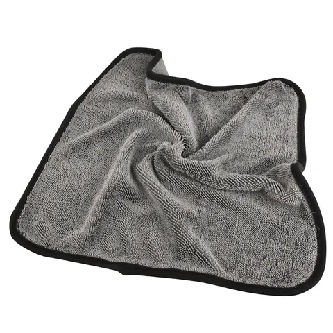 Thickened Microfiber Car Drying Towel Double Sided Twisted Fleece Cleaning Cloth For Auto Wash And Detailing