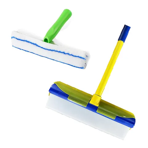 Car Cleaning Squeegee And Window Scraper Tool ABS Silicone Car Wash Mop For Automotive Glass And Household Cleaning