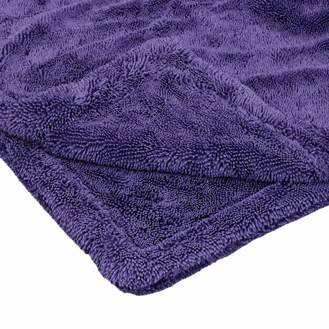 Microvezel Autoreinigingsdoek Dubbellaags Verdik Geweven Super Absorb Hulpstuk Droogdoek