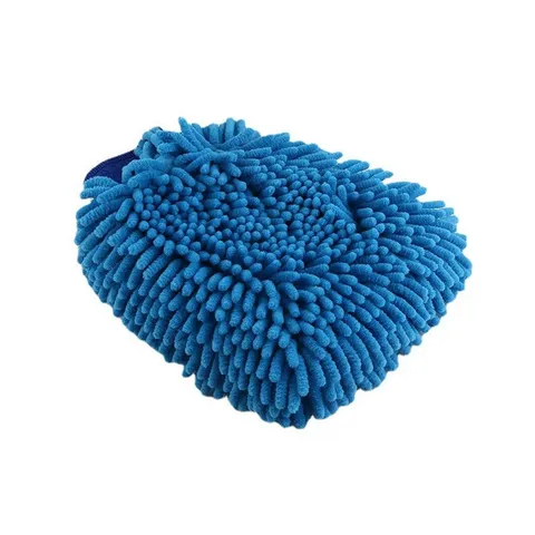 Car Wash Mitt Microfiber Chenille Cleaning Gloves Double Sided Super Absorbent Thick Auto Detailing Cleaning Tool Supplies