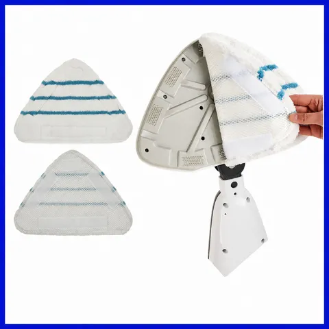 Triangular Steam Mop Replacement Cloth Microfiber Washable Pad Compatible Cleaning Tool For Household Floor Cleaning
