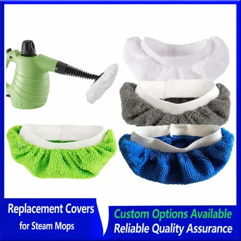 Microfiber Steam Cleaner Replacement Cover Steam Mop Cleaning Cloth Elastic Anti Scald Washable Household Tool