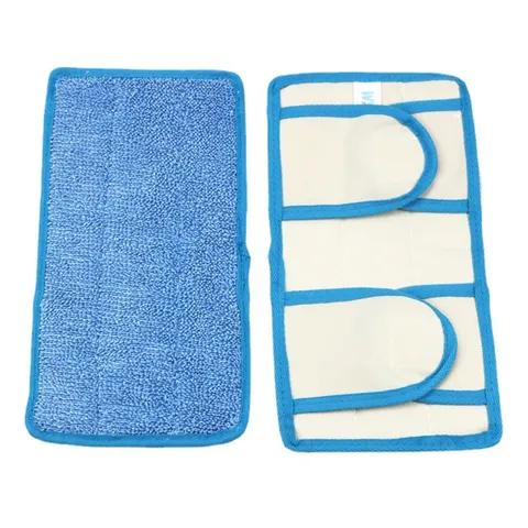 Microfiber Flat Mop Replacement Cloth Washable Household Cleaning Pad Reusable Dust Mop Head Refill Tool