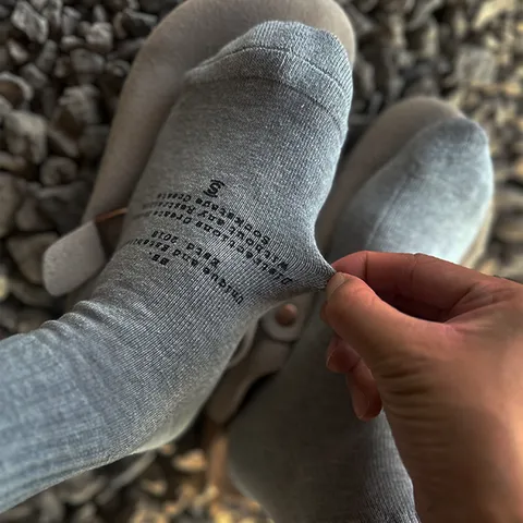 Unisex Casual Sports Crew Socks Solid Color Breathable Cotton Blend Long Socks For Men And Women Daily Wear