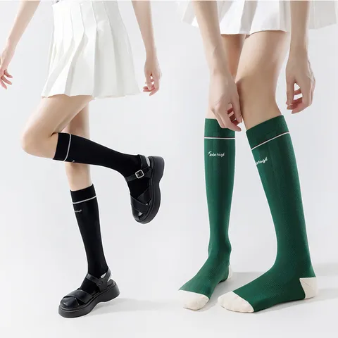 Unisex Kompression Wadenstrümpfe Atmungsaktives Mesh Sport Laufen Fitness Nylon Lange Socken