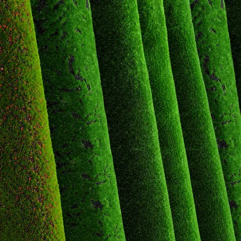 Gazon en Mousse Artificielle Mur de Plantes Vertes Faux Tapis d'Herbe Mousse Simulée Pour Maison Intérieur Fenêtre Mariage Jardin Décor