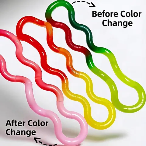 Temperatur Farbwechsel Fidget Spielzeug Twist Sensorik Fidget Stressabbau Spielzeug Für ADS Autismus Kinder Erwachsene Anti Stress Hand Spielzeug
