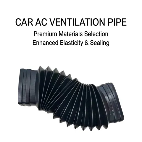 Flexible Car Air Conditioning Ventilation Pipe Corrugated PP Ducting Hose High Elastic Air Duct Extension Connector Accessory