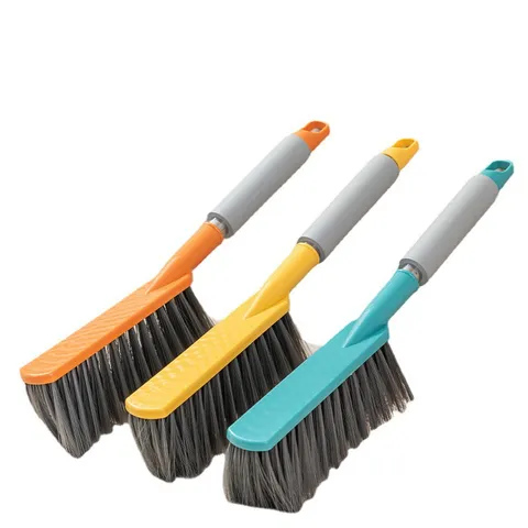 Long Handle Soft Bristle Bed Cleaning Brush For Home Bedroom Sofa Carpet Dusting Tool PP PET Plastic Cleaning Brush