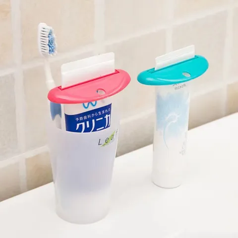Exprimidor de Pasta de Dientes Manual Extractor de Tubos para Crema de Manos Limpiador Facial Accesorios de Baño