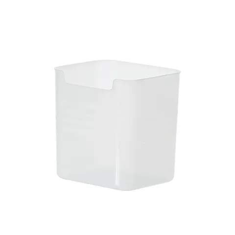 Aufbewahrungsbox Transparenter Kunststoff Kühlschrank Seitentür Küche Lebensmittel Gemüse Obst Klassifizierter Organizer Behälter