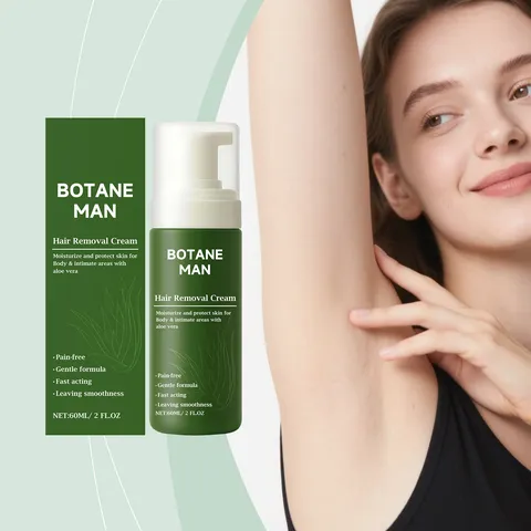 Hair Removal Mousse Effective Painless Hair Removal Cream With Aloe Vera For Women Legs Arms Underarms Gentle Skincare