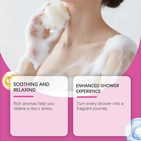 OCEAURA Rose Shower Steamers Aromatherapy Tablets Stress Relief Essential Oil Bathe Steamer Relaxing Spa Skin Cleansing Body Care