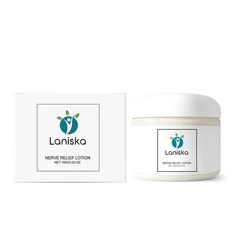 Laniska Crème Hydratante Corporelle Apaisante Lotion de Soin de la Peau Hydratante pour Soins Corporels Quotidiens Formule Non Grasse