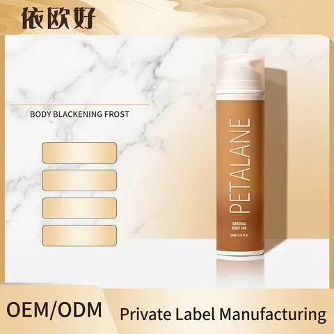 Crema Bronceadora Gradual para el Cuerpo Loción Hidratante Autobronceadora para el Cuidado de la Piel en Verano