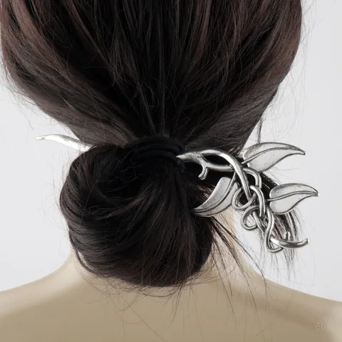 Vintage Celtic Knot Alloy Hairpin Nordic Style Scottish Leaf Vine Hair Sticks For Women Hair Accessories Jewelry