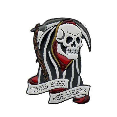 Spilla da Balia Halloween Cartone Animato Lapide Teschio Smalto Pin Slogan Divertente Distintivo in Lega per Zaino Vestiti Gioielli Accessorio Regalo Unisex