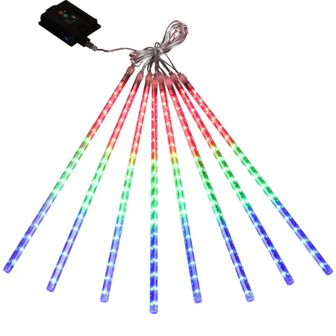 Εξωτερικού Χώρου Αδιάβροχο LED Meteor Shower Rain String Lights Πλαστικό Falling Rain Drop Φώτα για Κήπο Δέντρο Πάρτι