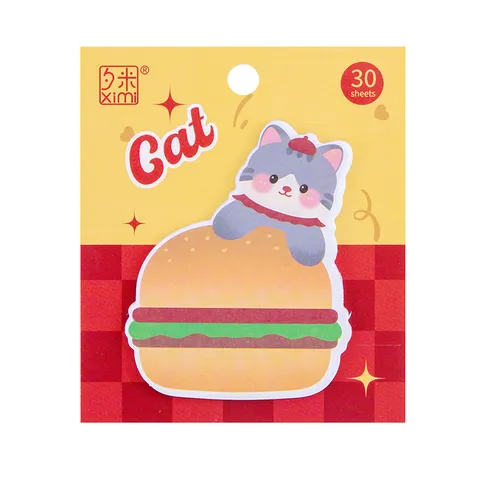 Foglietti Adesivi Creativi a Forma di Cibo Animale per Studenti Agenda Manuale Scuola Ufficio Decorativo