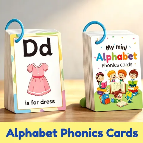 Alphabet Phonics Lernkarten Für Kleinkinder Englisch Lernen Kognitive Karten Mit Ring Vorschule Pädagogisches Doppelseitiges Brief Erkennungs Spielzeug