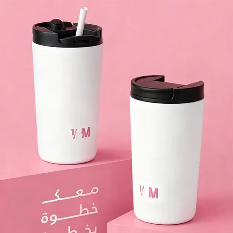 304 Edelstahl Vakuumisolierter Kaffeebecher Tragbarer Auto Reisebecher Moderner Thermowasserflasche Für Damen Herren Büro Schule