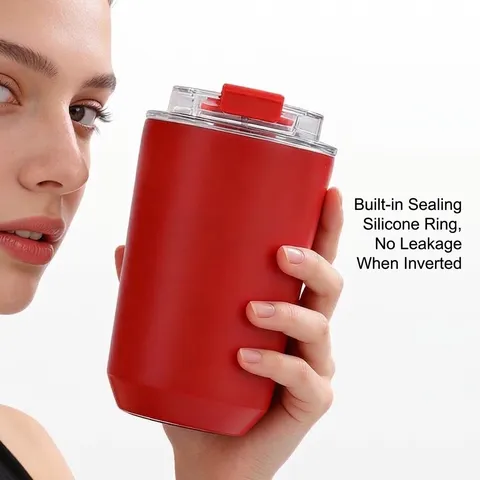 Insulated Coffee Mug 304 Stainless Steel Travel Tumbler Double Wall Vacuum Leakproof Car Cup Portable Water Bottle For Men
