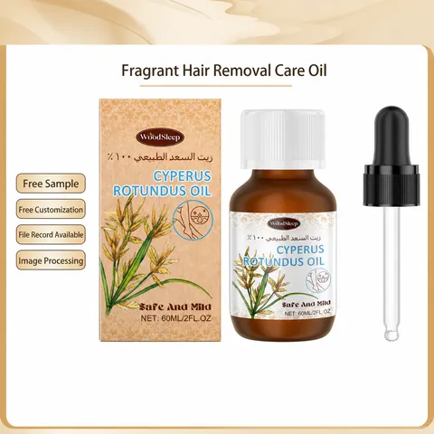 Olio per la Cura della Depilazione Corporea Naturale Cyperus Rotundus Olio Essenziale Idratante Nutriente Lenitivo Con Contagocce