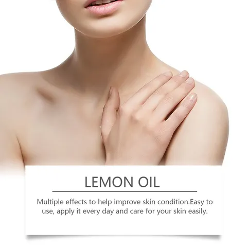 Lemon Body Essential Oil Nourishing Hydrating Moisturizing Massage Oil Natural Plant Extract Skin Smoothing