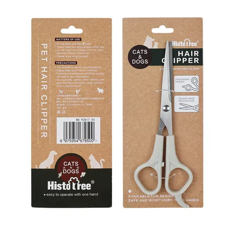 Pet Grooming Scissors Stainless Steel Professional Dog Hair Cutting Scissors Flat Scissors For Cat Grooming Pet Care Tool