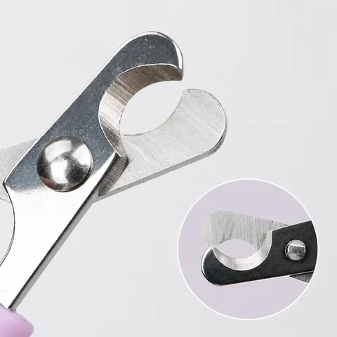 Stainless Steel Pet Nail Clipper Professional Cat Dog Claw Trimmer Ergonomic Handle Pet Grooming Tools