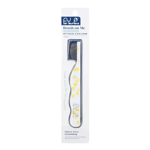 Mini Pet Face Comb Plastic Flea Removal Comb For Dogs And Cats Eye Tear Stain Cleaning Tool Daily Pet Grooming Supply