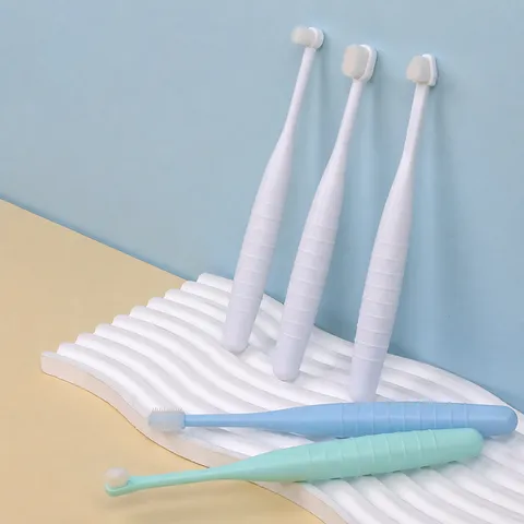 Pet Toothbrush Soft Bristle Oral Cleaning Dental Care Tooth Brush For Dogs And Cats