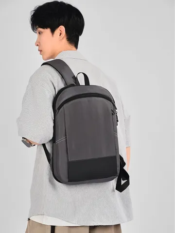 Uitbreidbare Grote Capaciteit Nylon Rugzak Waterdichte Laptop Tas Business Casual Reizen Schoudertas Voor School Forenzen