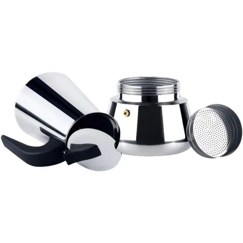 Ιταλικό Στυλ Ανοξείδωτο Ατσάλι Moka Pot Stovetop Espresso Maker Σπίτι Κουζίνα Καφετιέρα Μηχανή Εσπρέσο Εργαλείο Παρασκευής Καφέ