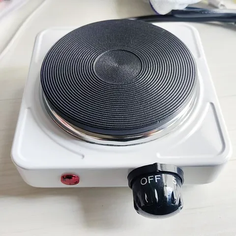 500W Portable Electric Heating Plate Mini Stove Tea Coffee Maker Lab Heating Burner EU US Plug Home Appliance