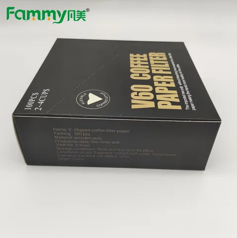 V60 Kegel Kaffeefilterpapier Natürlicher Holzschliff Pour Over Kaffeebereiter Papierfilter Für Küche Café
