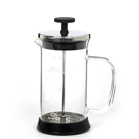 Hittebestendig Glas Franse Pers Koffiezetapparaat Met Roestvrijstalen Filter En Gl S Handvat Voor Thuis Kantoor