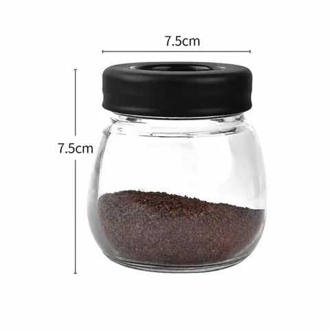 Glazen Koffieboon Bewaarspot Duidelijke Verzegelde Pot Met Deksel Keuken Voedselcontainer Thee Opslag Tank