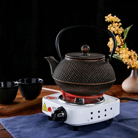 Piastra Elettrica Portatile Compatta Mini Fornello Multifunzionale Spina UE Cucina di Casa Tè Caffè Riscaldamento Apparecchio di Cottura