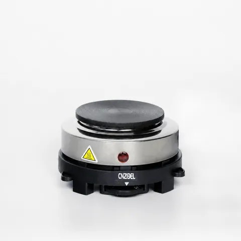 Mini Electric Hot Plate Portable Multifunctional Coffee Tea Cooker Stainless Steel Heating Plate Home Kitchen Stove