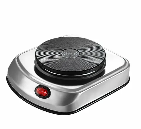 Multifunctional Mini Electric Hot Plate Portable Stainless Steel Cooker For Tea Coffee Heating Home Kitchen Appliance