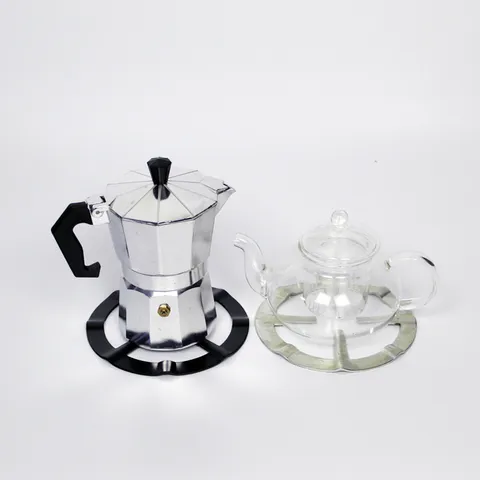 Cast Iron Gas Stove Rack Moka Pot Stand Kitchen Cookware Non Slip Support Bracket Gas Burner Ring Kitchen Accessories