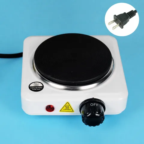 Compacte Elektrische Kookplaat Draagbare Mini Fornuis Multifunctionele Desktop Verwarmer Voor Keuken Thuis US Stecker