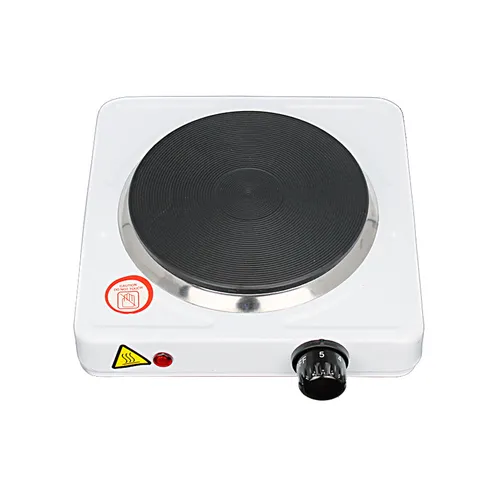 Portable Electric Hot Plate Countertop Burner Portable Single Burner Cast Iron Heating Plate Three-Hole Plug