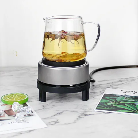 Mini Electric Stove Heating Plate For Tea Pot Coffee Maker Compact Portable Tabletop Cast Iron Appliance
