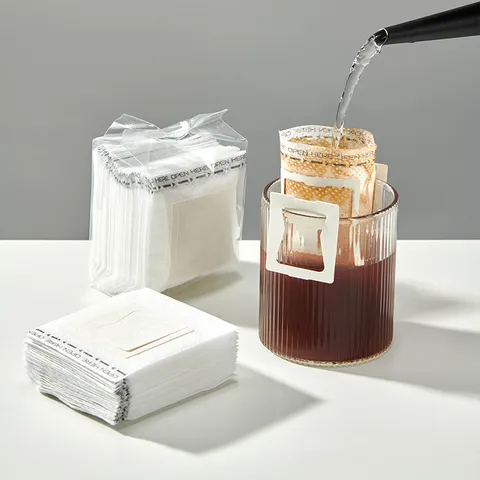 Tragbare Drip Kaffeefilterbeutel Vliesstoff Hängeohr Kaffeefilterpapier Für Haushalt Büro Täglichen Gebrauch